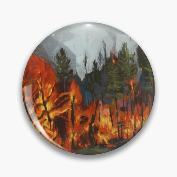 Item preview, fire wood forest paint design  designed and sold by shardana13.
