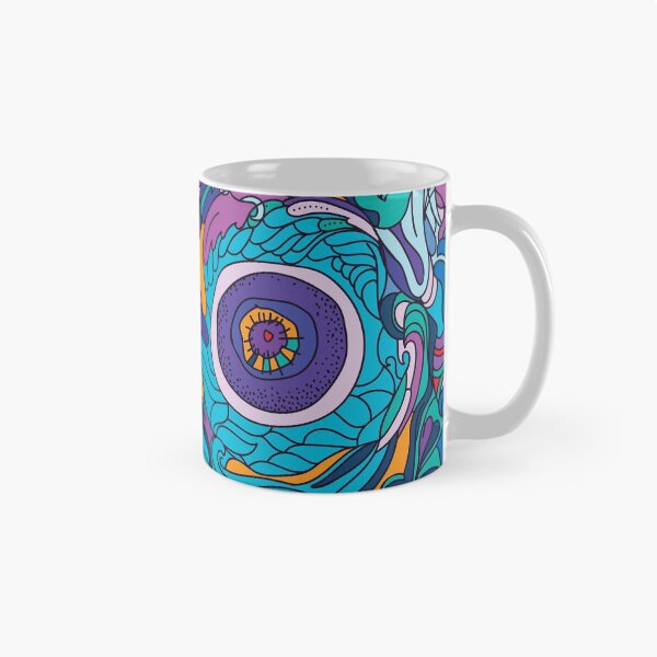 Item preview, Psychedelic illustration of magic and protective evil eye  designed and sold by IngaDesign.