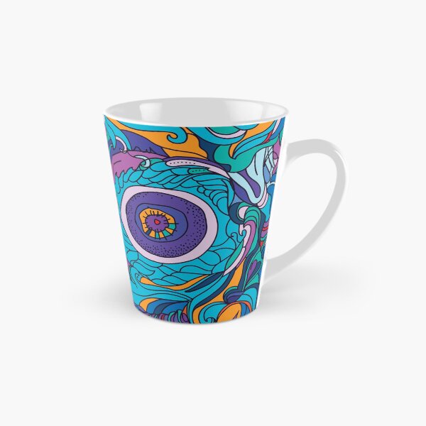 Item preview, Psychedelic illustration of magic and protective evil eye  designed and sold by IngaDesign.