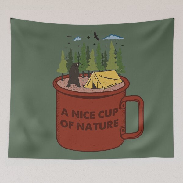 Item preview, A Nice Cup Of Nature designed and sold by TEEVO ART.