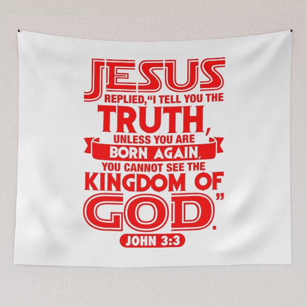 Item preview, John 3:3 designed and sold by plushism.