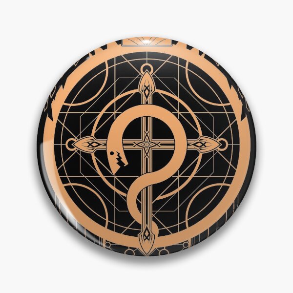 Item preview, Gilded Cross of Alchemy designed and sold by Icewreath.