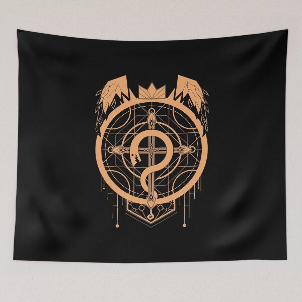 Item preview, Gilded Cross of Alchemy designed and sold by Icewreath.