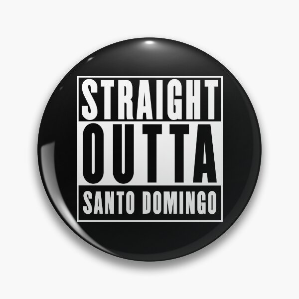 Item preview, Straight Outta Santo Domingo designed and sold by RandomStuffShop.