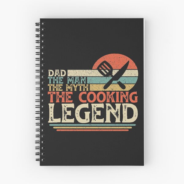 Item preview, Vintage Chef Dad, Dad The Man The Myth The Cooking Legend designed and sold by DreamColor.