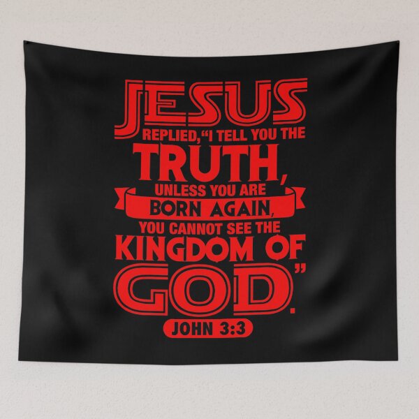 Item preview, John 3:3 designed and sold by plushism.