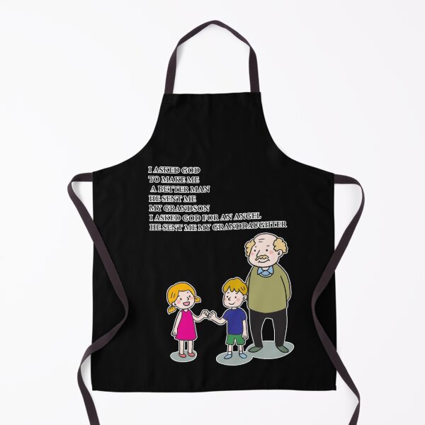 Item preview, i asked god to make me a better man he sent me my grandson i asked god for an angel he sent me my granddaughter designed and sold by hicham4you.