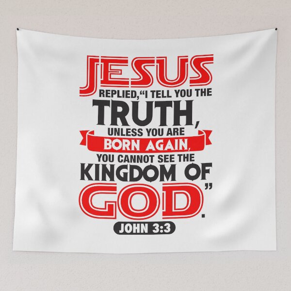 Item preview, John 3:3 designed and sold by plushism.