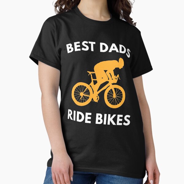 Item preview, Best Dads Ride Bikes Cool Fathers Day Dad Cyclist Quote designed and sold by sillyquestions.
