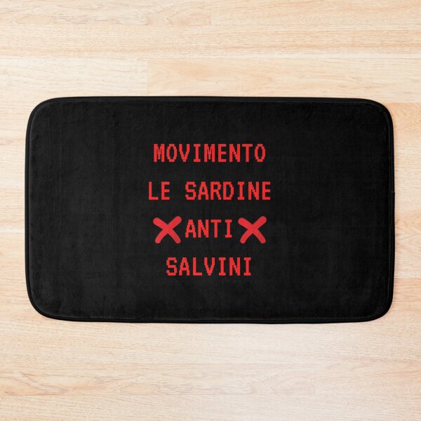 Item preview, Movimento Le Sardine Anti-Salvini  designed and sold by CreativeTshirt1.