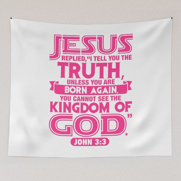 Item preview, John 3:3 designed and sold by plushism.