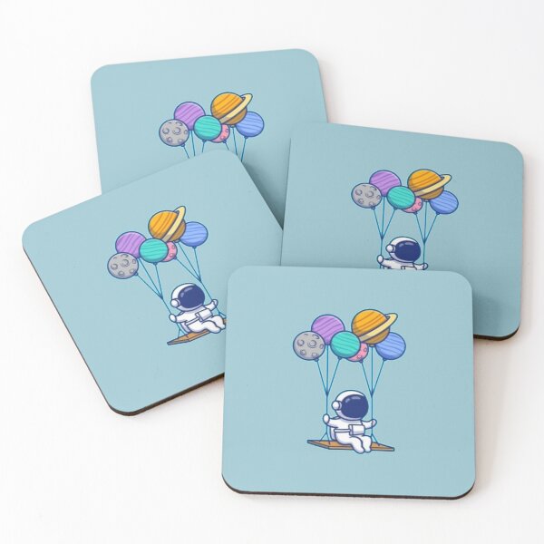 Item preview, An astronaut swings by the planets.. designed and sold by ZghoulStore.