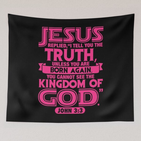 Item preview, John 3:3 designed and sold by plushism.
