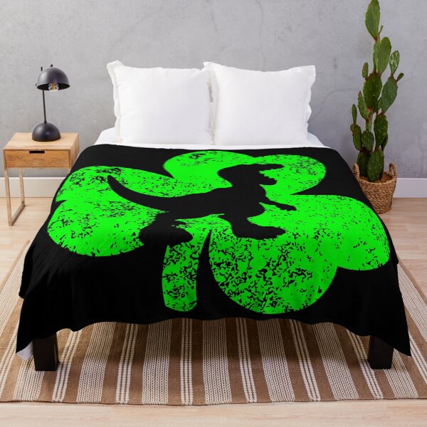 Item preview, Kids Dinosaur Shamrock Velociraptor St Patricks Day designed and sold by WPahat.