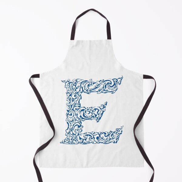 Item preview, Blue Monogram - Letter "E" designed and sold by RoamingRabbit.