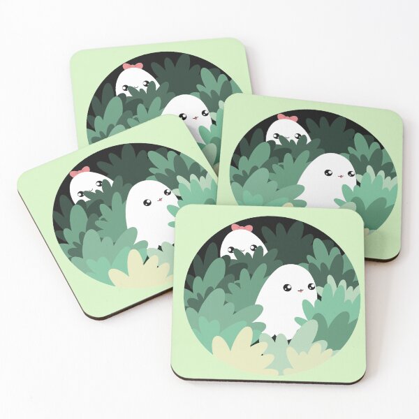 Item preview, Kawaii ghost hide and seek designed and sold by TheHappyDoodler.