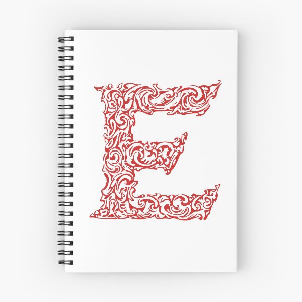 Item preview, Red Monogram - Letter "E" designed and sold by RoamingRabbit.