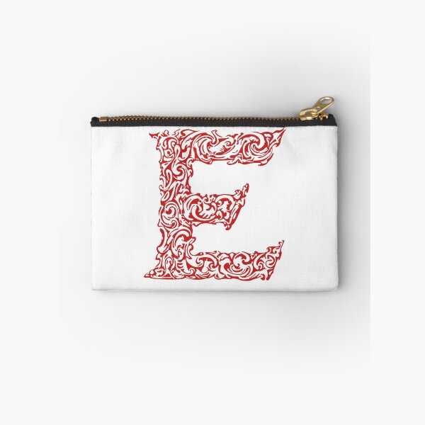 Item preview, Red Monogram - Letter "E" designed and sold by RoamingRabbit.