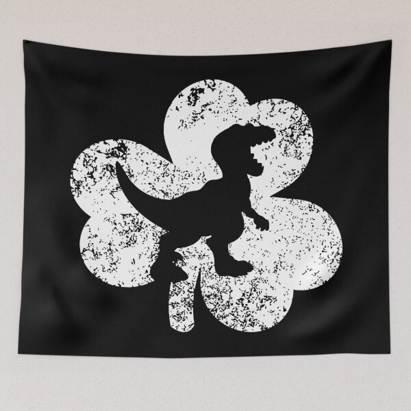 Item preview, Kids Dinosaur Shamrock Velociraptor St Patricks Day designed and sold by WPahat.