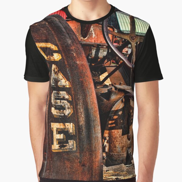 Case Antiquated Tractor Graphic T-Shirt