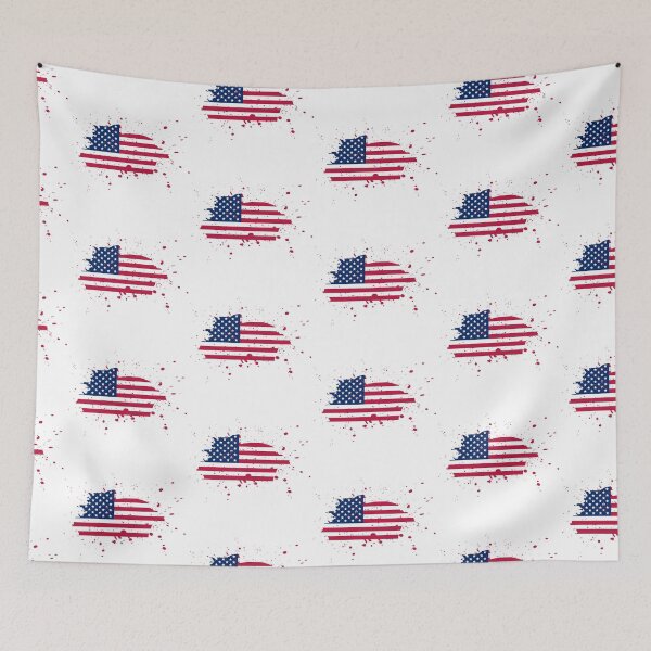 Item preview, Distressed American Flag, usa flag, 4th July, Independence Day designed and sold by Tanysl.