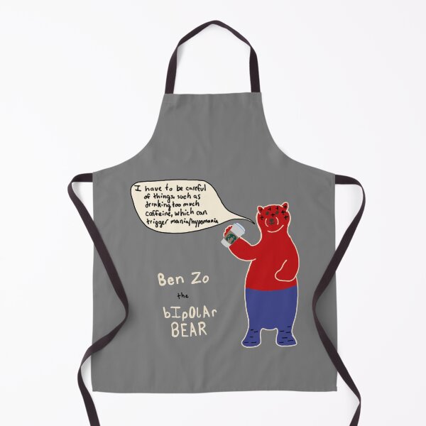 Item preview, Bipolar bear on caffeine triggers designed and sold by ksail.