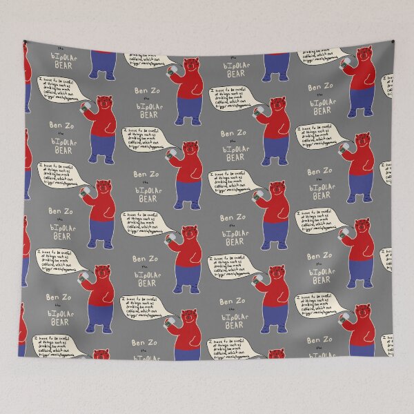 Item preview, Bipolar bear on caffeine triggers designed and sold by ksail.