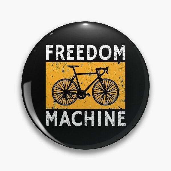 Item preview, Freedom Machine Bike Cycling Bicycle Cyclist Quote designed and sold by sillyquestions.