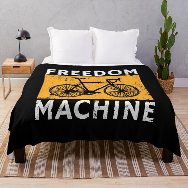 Item preview, Freedom Machine Bike Cycling Bicycle Cyclist Quote designed and sold by sillyquestions.