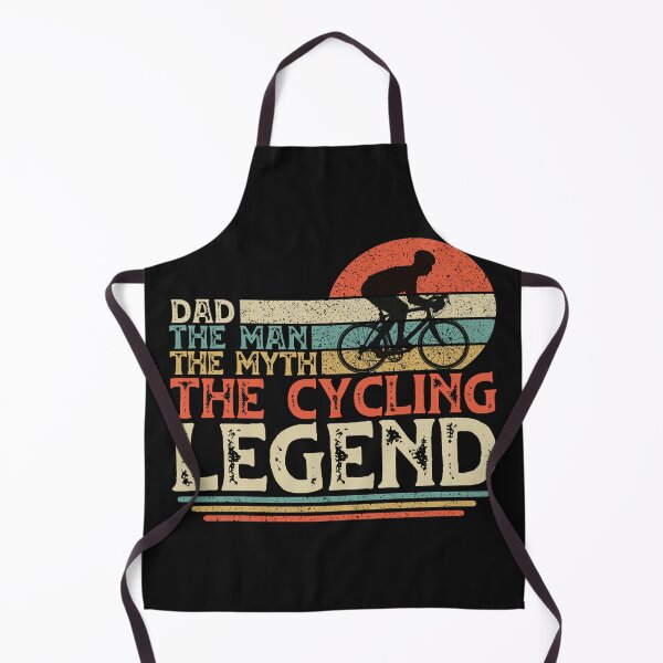 Item preview, Vintage Cyclist Dad, Dad The Man The Myth The Cycling Legend designed and sold by DreamColor.