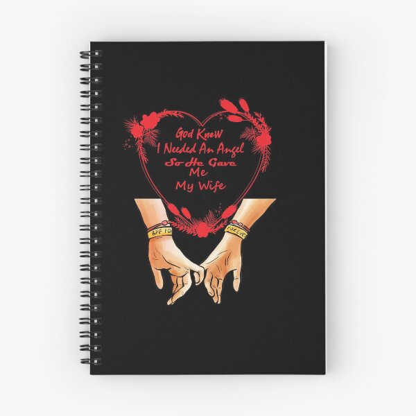 Item preview, God Knew I Needed An Angel So He Gave Me My Wife  designed and sold by hicham4you.
