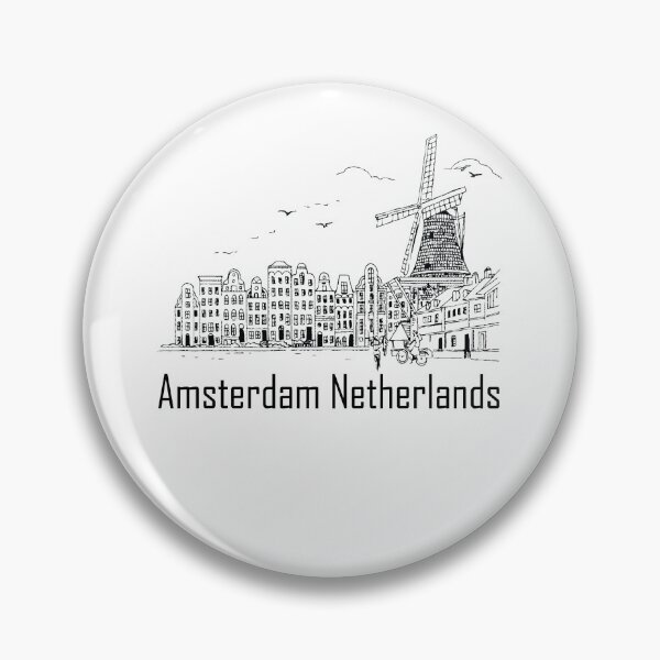 Item preview, Amsterdam Netherlands designed and sold by NiceShirtY.