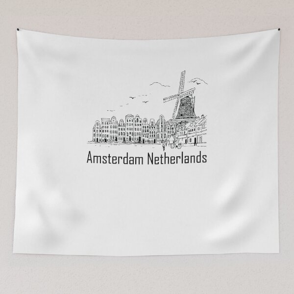Item preview, Amsterdam Netherlands designed and sold by NiceShirtY.