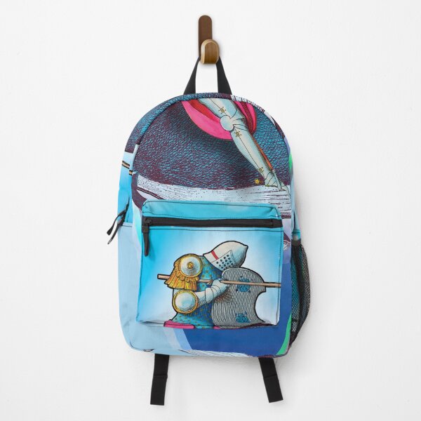 Item preview, Medieval knight in armor riding a whale designed and sold by Neonyx2020.
