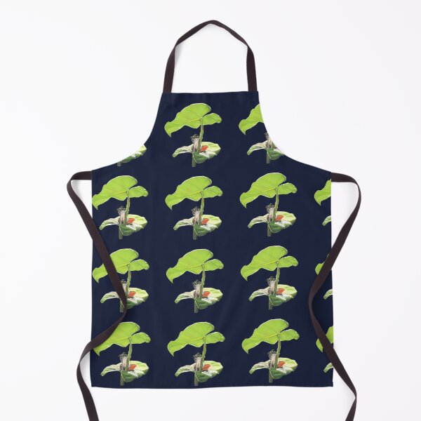 Item preview, New Dawn Frog pattern dark blue background designed and sold by IslesArt.