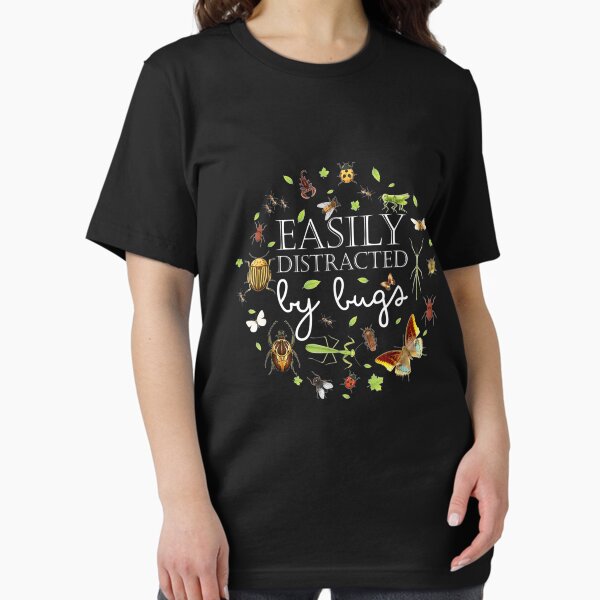 Item preview, Easily Distracted By Bugs Funny Bug Insects Science designed and sold by vitturovlhf.