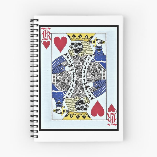 Item preview, Suicide Skeleton King of Hearts designed and sold by Tricky1369.