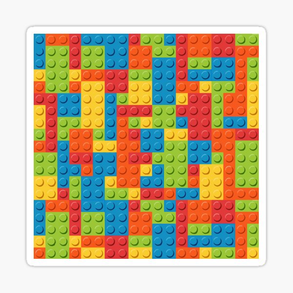 Blocs de construction pour enfants s'amusent Sticker