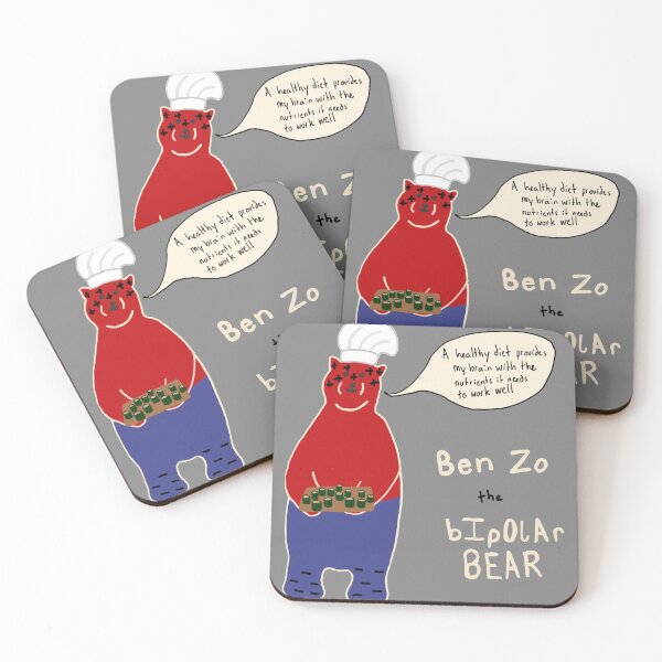 Item preview, Bipolar Bear on eating healthy designed and sold by ksail.