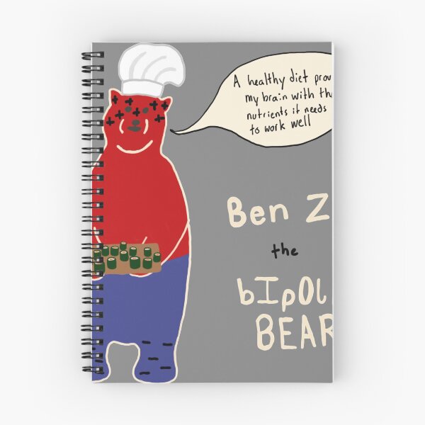 Item preview, Bipolar Bear on eating healthy designed and sold by ksail.