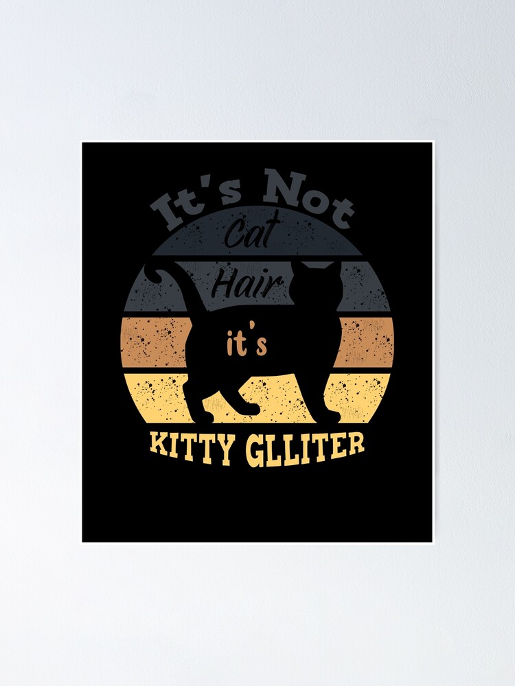 Personalized Cat Mug Funny I Think Of Cat Hair As Kitty Glitter