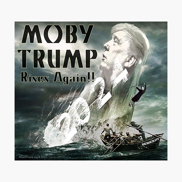 Moby Trump Rises Again Photographic Print