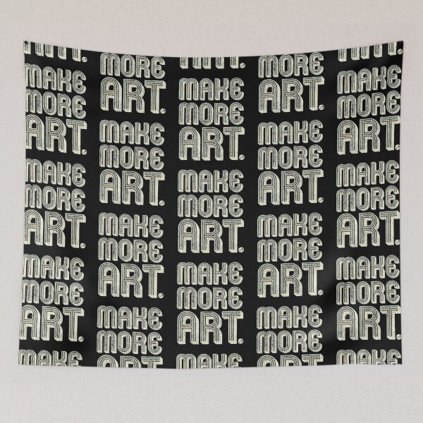 Item preview, MAKE MORE ART - Fashion Gifts for Makers and Artists designed and sold by vitturovlhf.