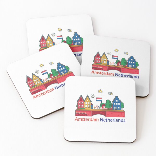 Item preview, Amsterdam Netherlands designed and sold by NiceShirtY.