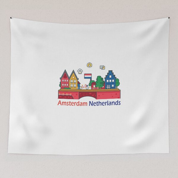 Item preview, Amsterdam Netherlands designed and sold by NiceShirtY.