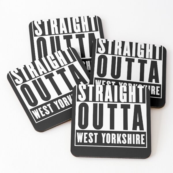 Item preview, Straight Outta West Yorkshire designed and sold by RandomStuffShop.