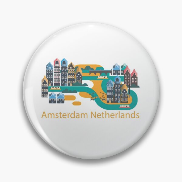 Item preview, Amsterdam Netherlands designed and sold by NiceShirtY.