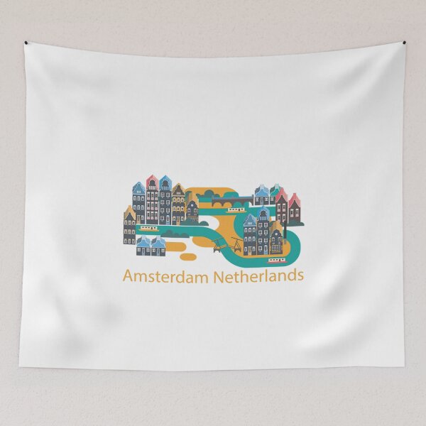 Item preview, Amsterdam Netherlands designed and sold by NiceShirtY.