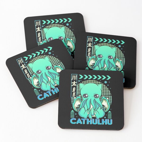 Item preview, Cute & Funny Cathulhu Cthulhu Cat Kawaii Anime designed and sold by perfectpresents.