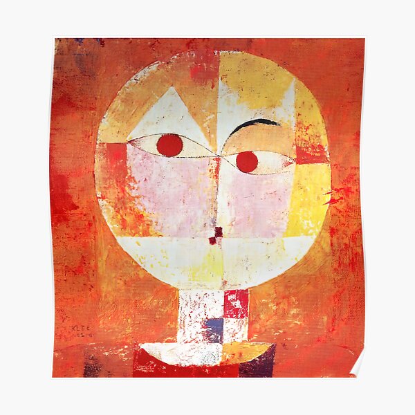 Sénecio, Paul Klee Poster